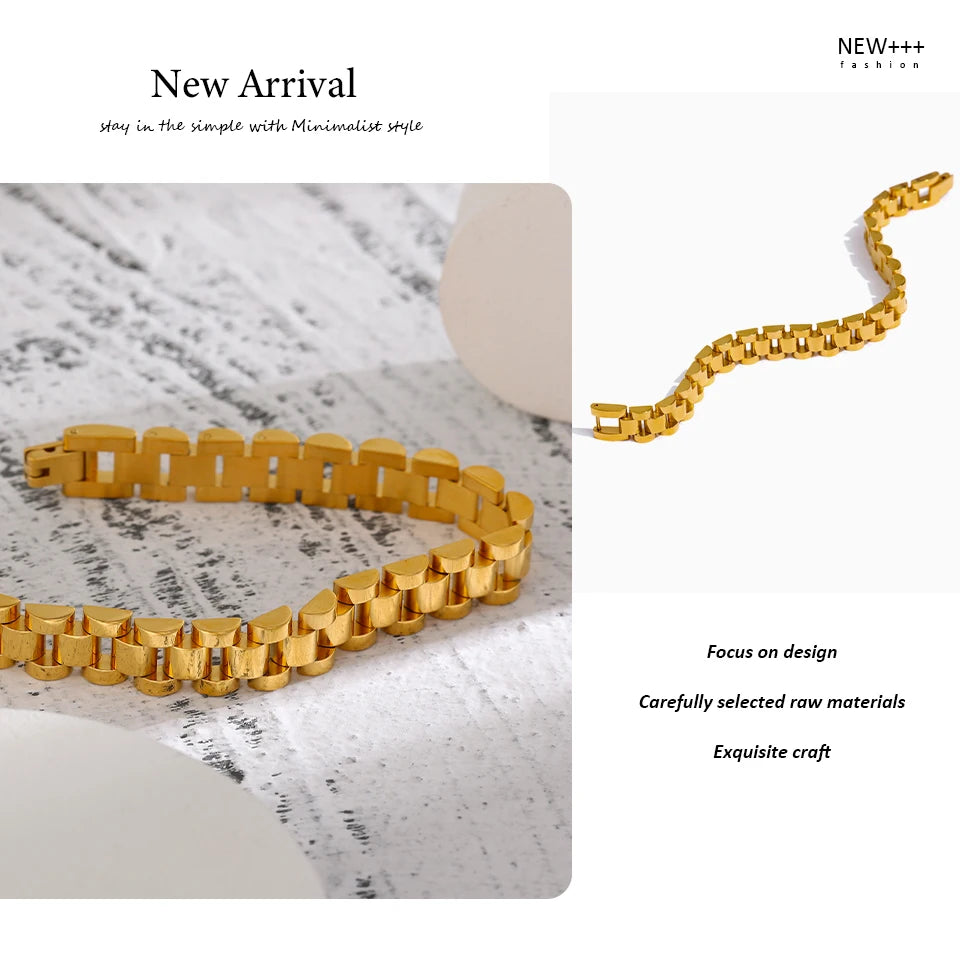 Sovict Heavy Link Chain Bracelet