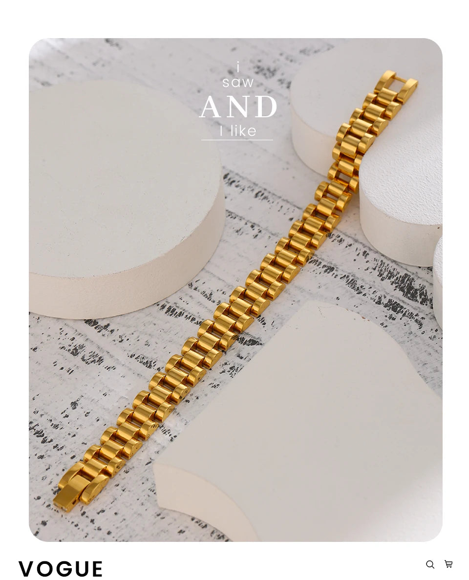 Sovict Heavy Link Chain Bracelet