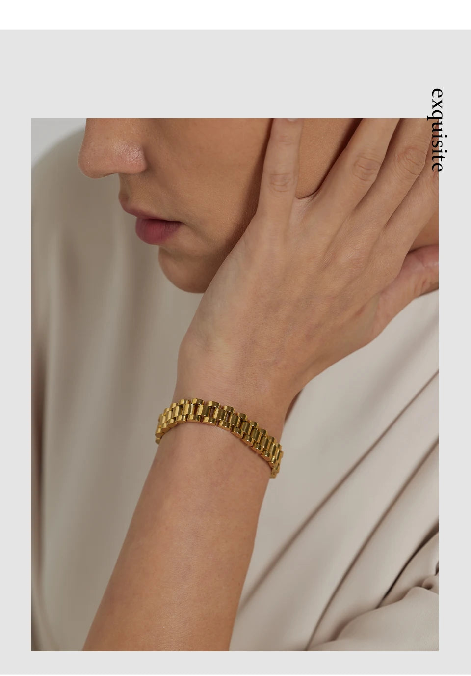 Sovict Heavy Link Chain Bracelet