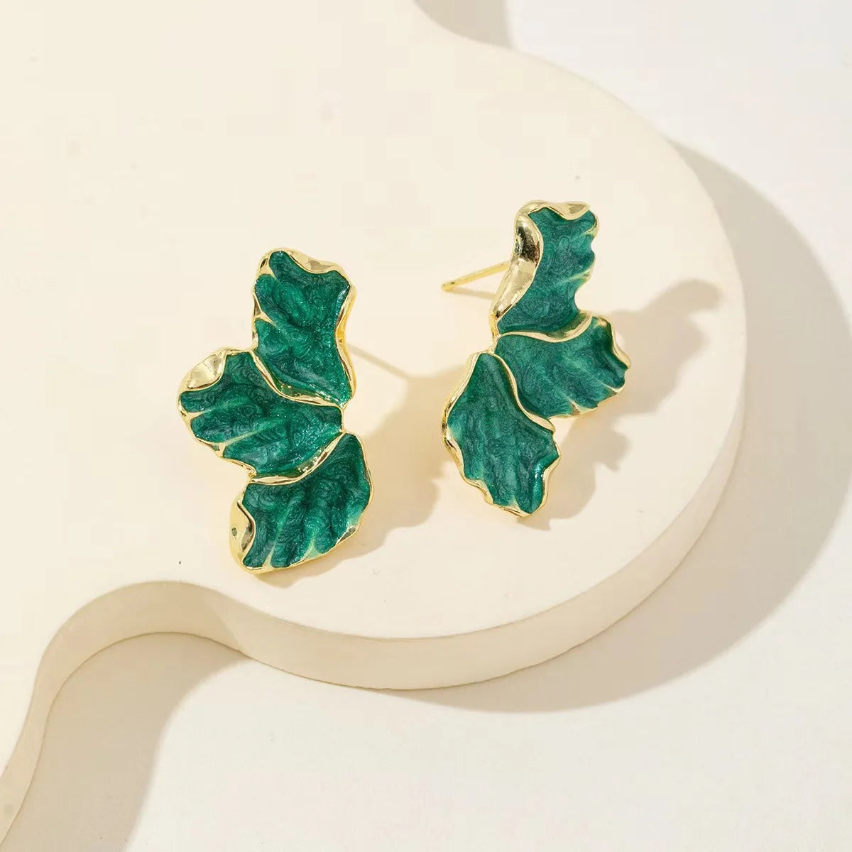 Sovict Golden Frost Zircon Earrings