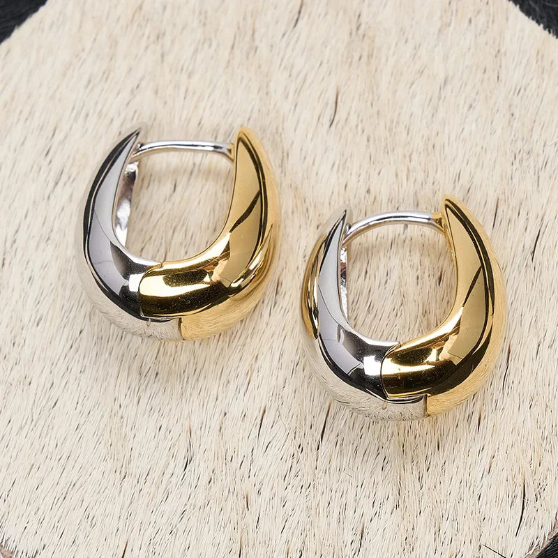 Sovict Golden Frost Zircon Earrings