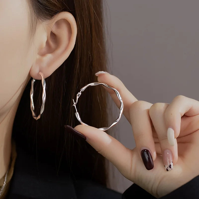 Sovict Golden Frost Zircon Earrings