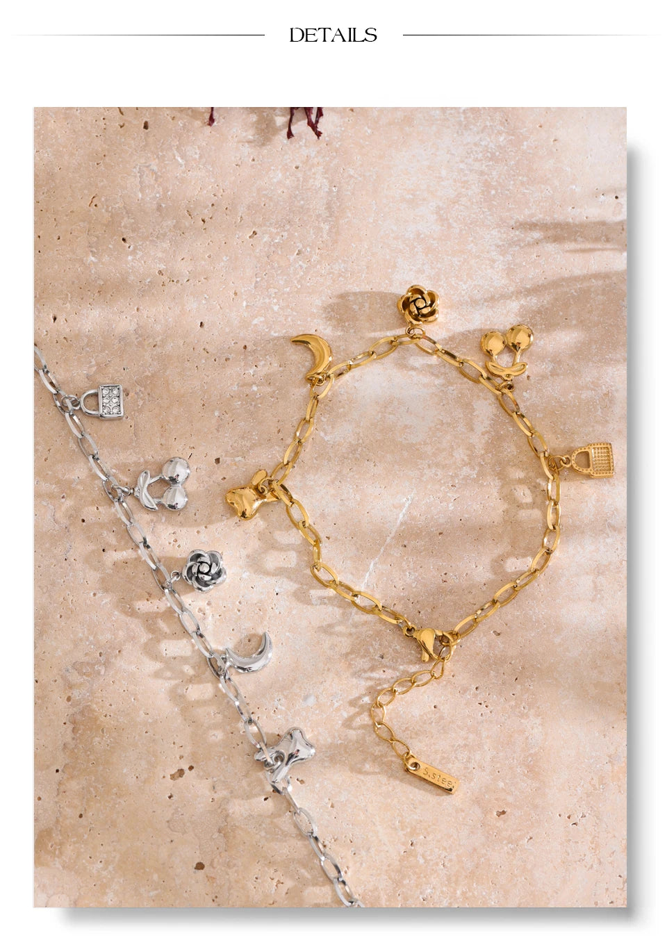 Sovict Celestial Bloom Charm Bracelet