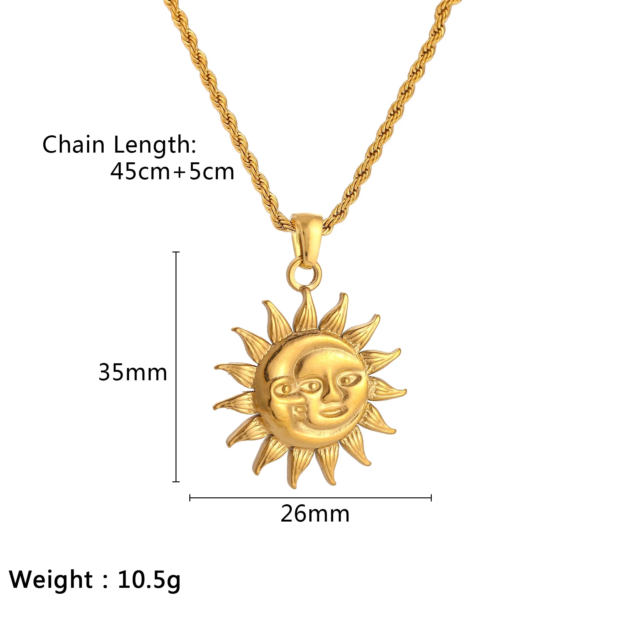 Sovict Coastal Charm Pendant Necklace
