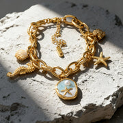 SOVOB Fashion Y2K Style Pendant Bracelets Holiday Travel