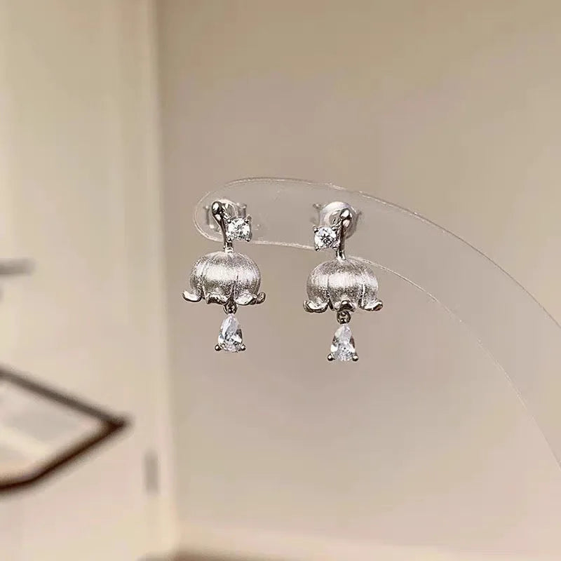 Sovict Golden Frost Zircon Earrings