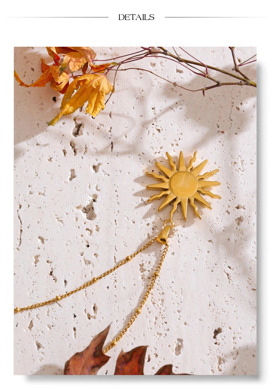 Sovict Celestial Shell Pendant Necklace