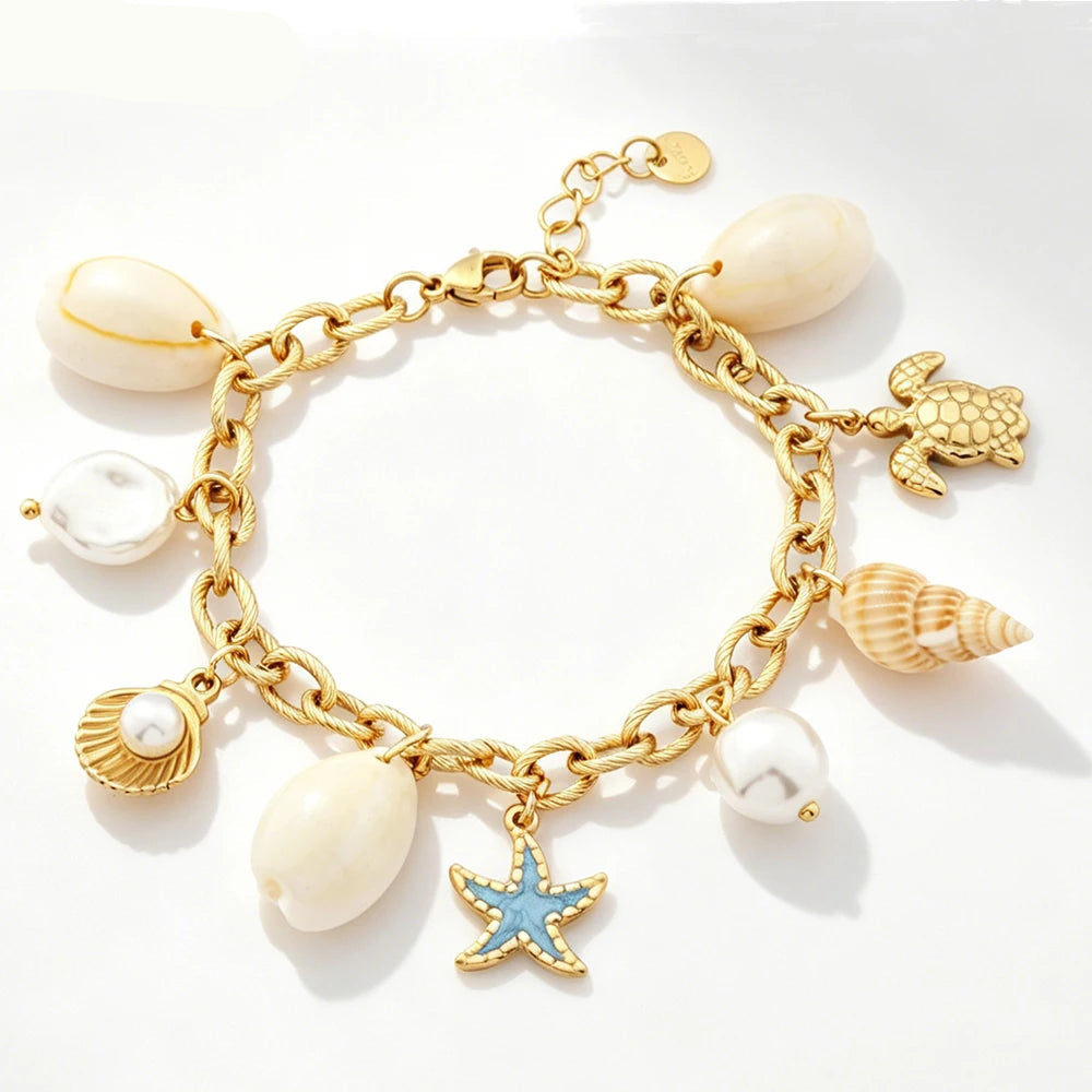 Sovict Ocean Talisman Charm Bracelet