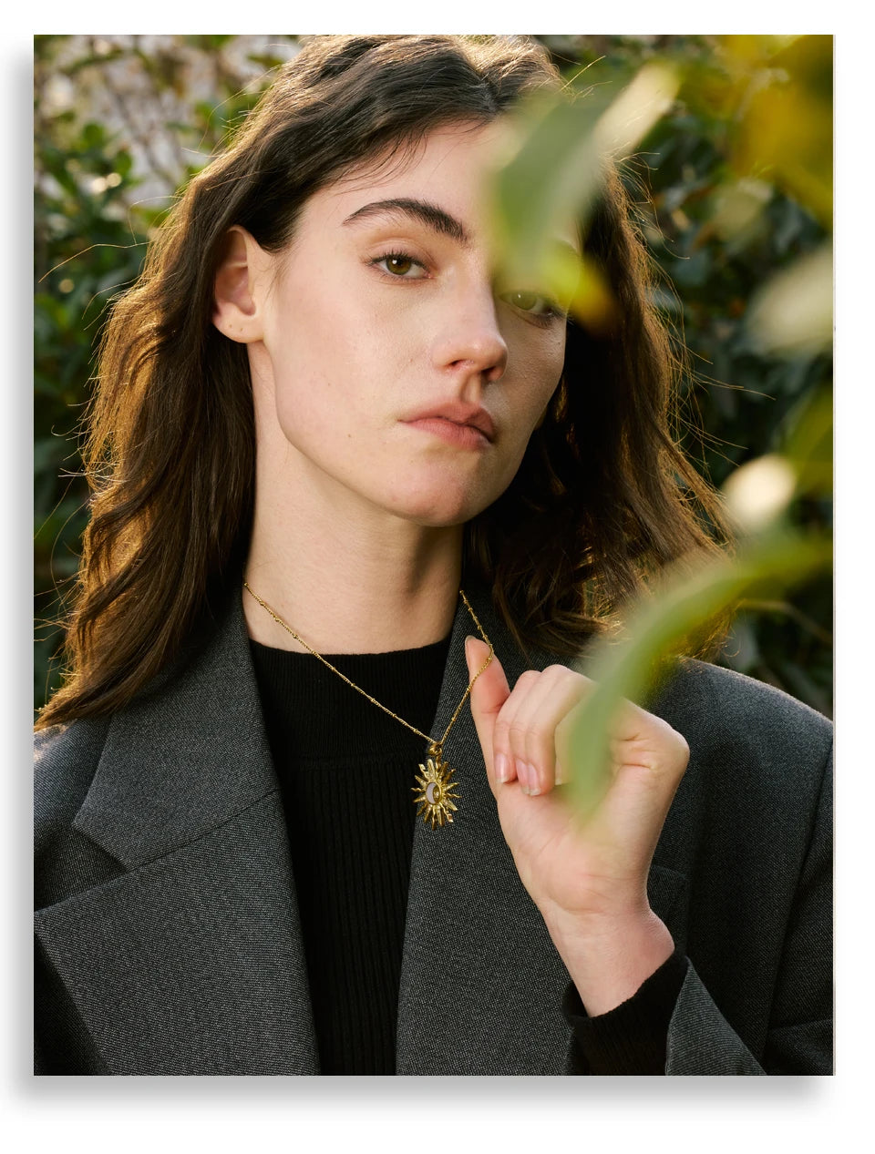 Sovict Celestial Shell Pendant Necklace