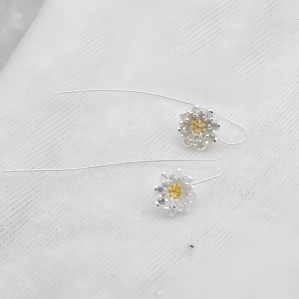 Sovict Golden Frost Zircon Earrings
