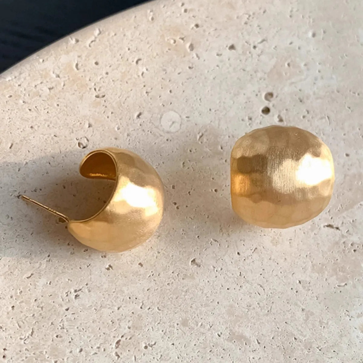 Sovict Golden Frost Zircon Earrings