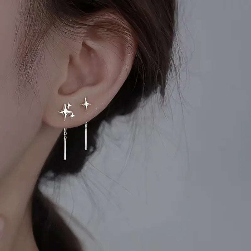 Sovict Golden Frost Zircon Earrings