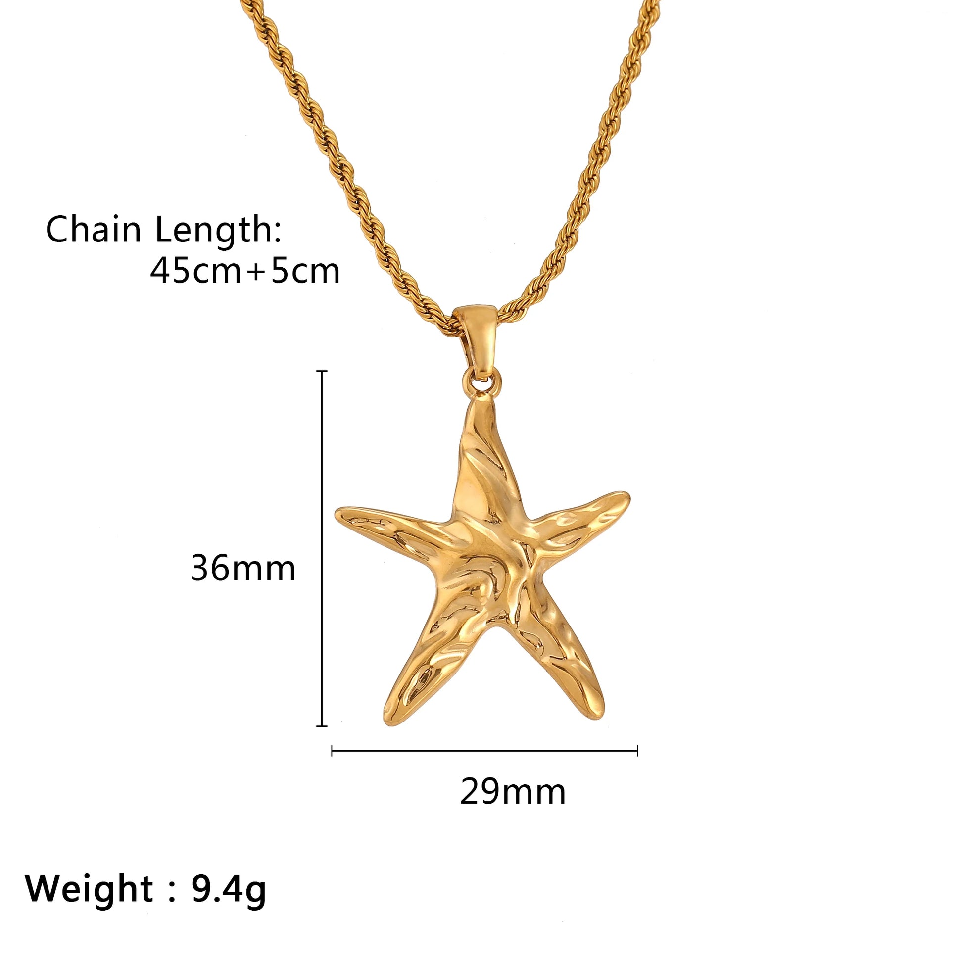 Sovict Coastal Charm Pendant Necklace