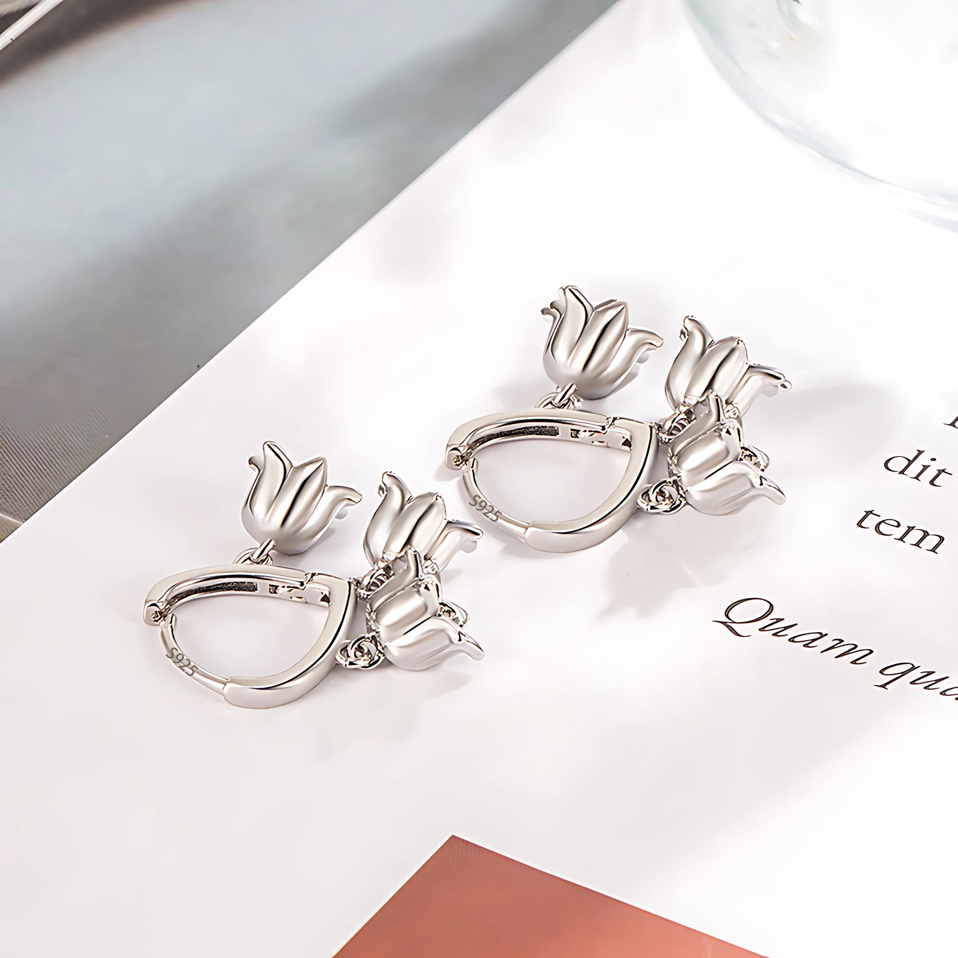 Sovict Golden Frost Zircon Earrings