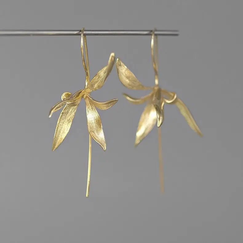 Sovict Golden Frost Zircon Earrings