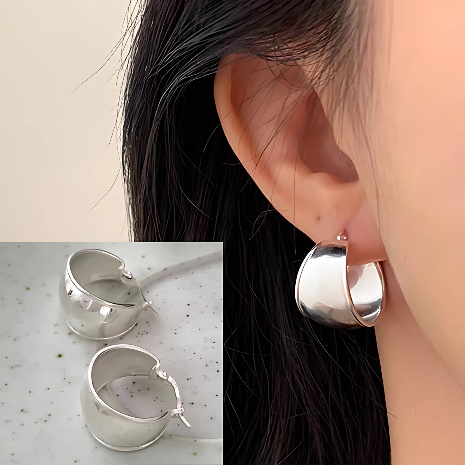 Sovict Golden Frost Zircon Earrings
