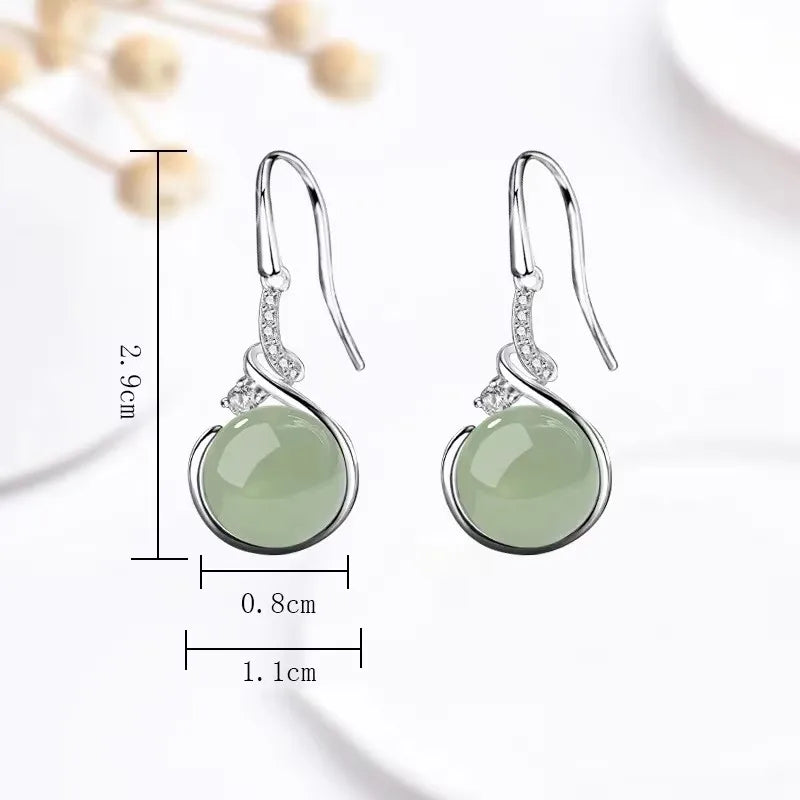 Sovict Golden Frost Zircon Earrings