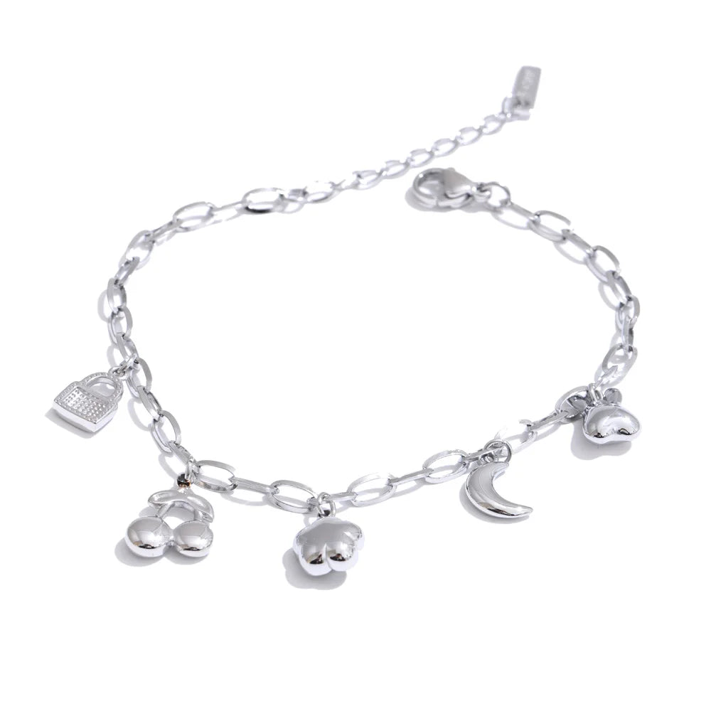 Sovict Celestial Bloom Charm Bracelet