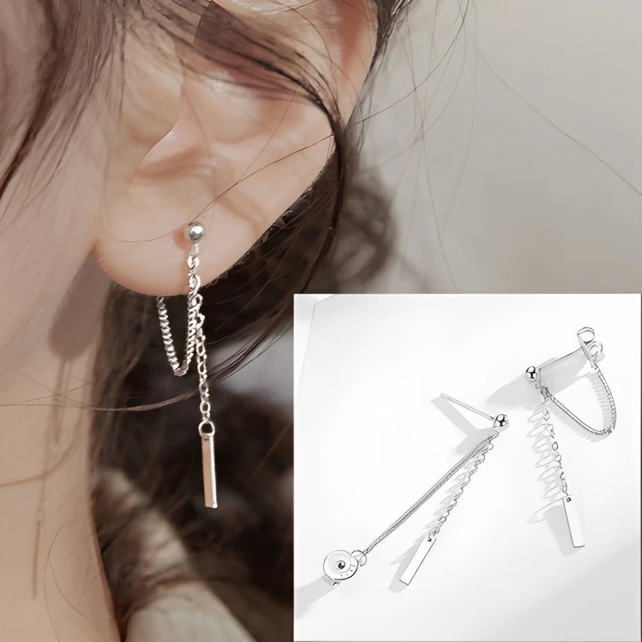 Sovict Golden Frost Zircon Earrings