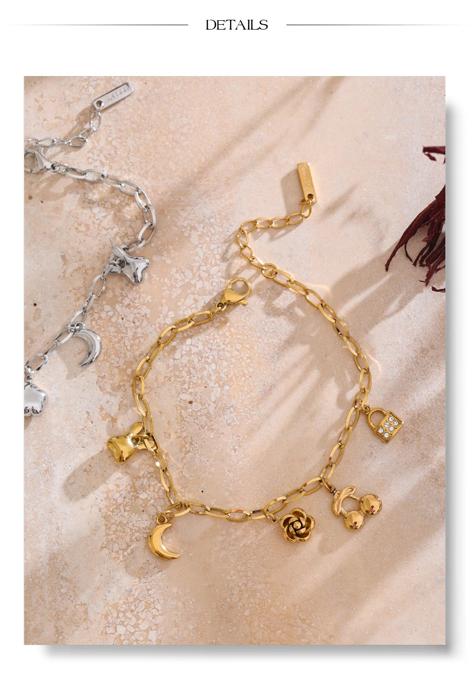 Sovict Celestial Bloom Charm Bracelet