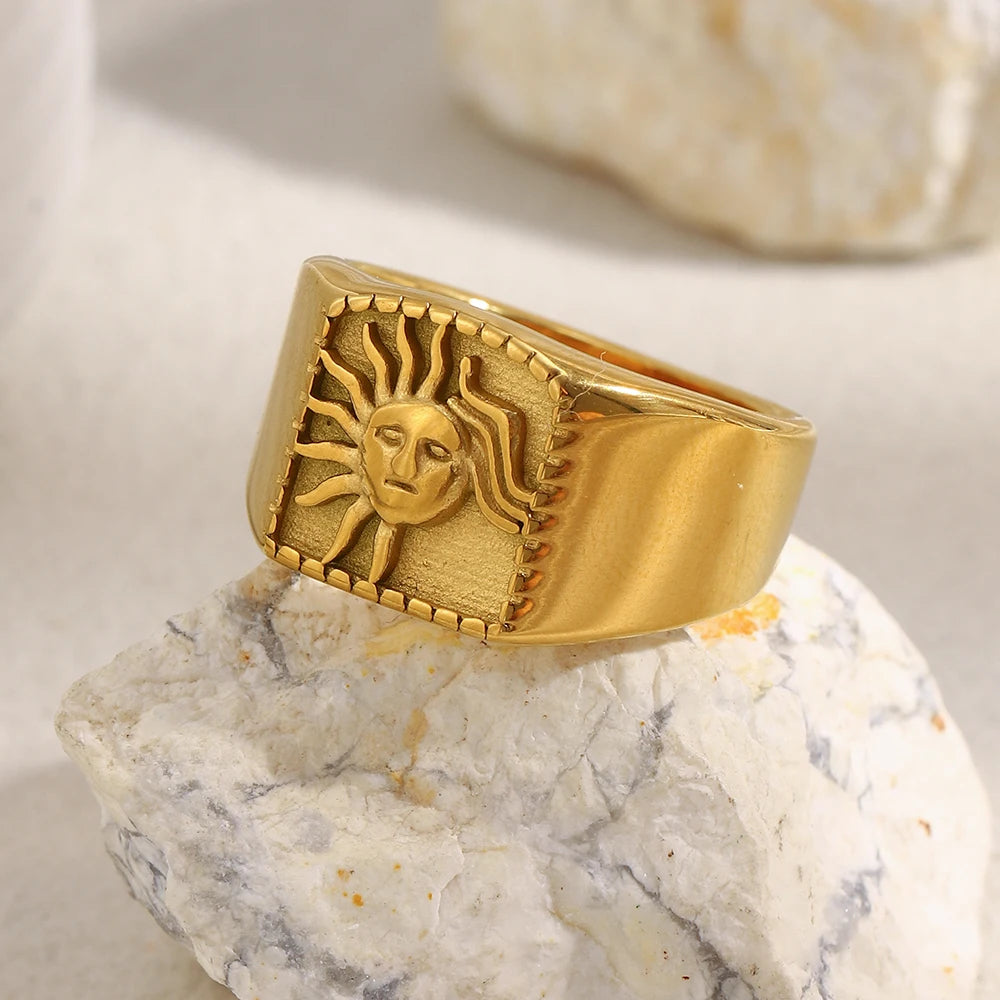 Sovict Solar Geometry Wide Ring