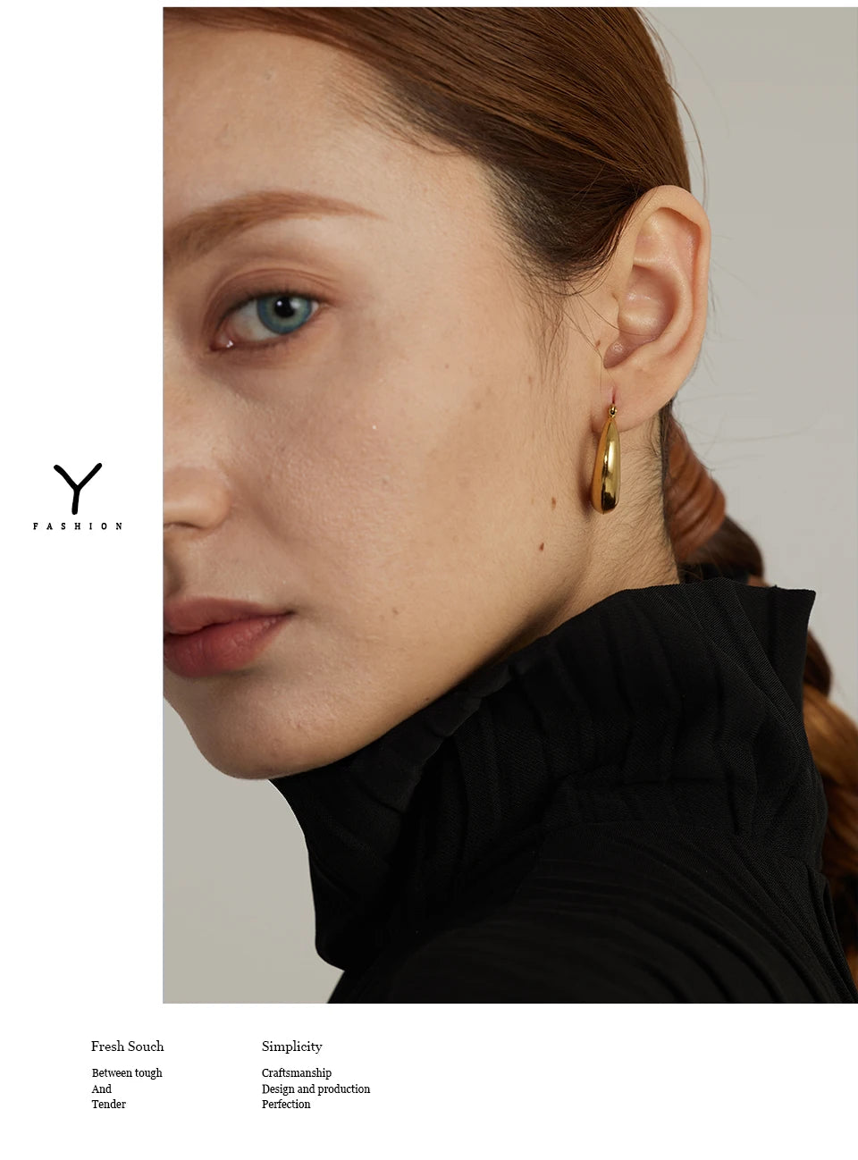 Sovict Textured Geo Hoop Earrings
